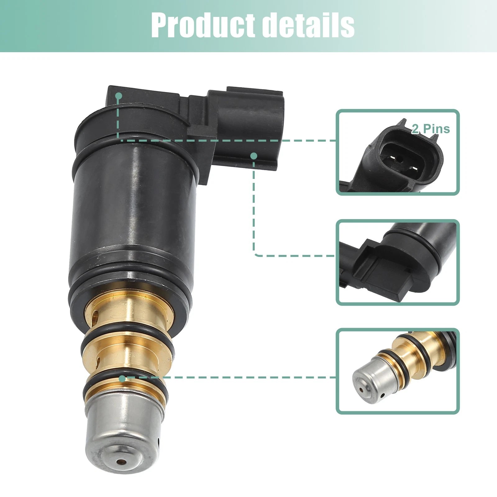 A C Compressor Control Solenoid Valve for Ford Fusion S (2013–2013)
