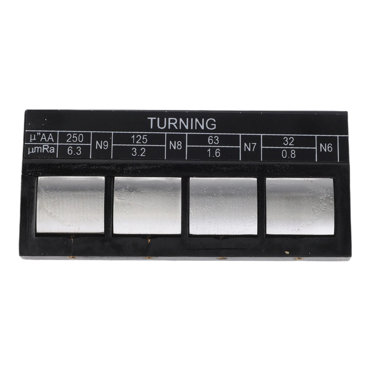Flat Milling Sample for Lathe Roughness Comparison