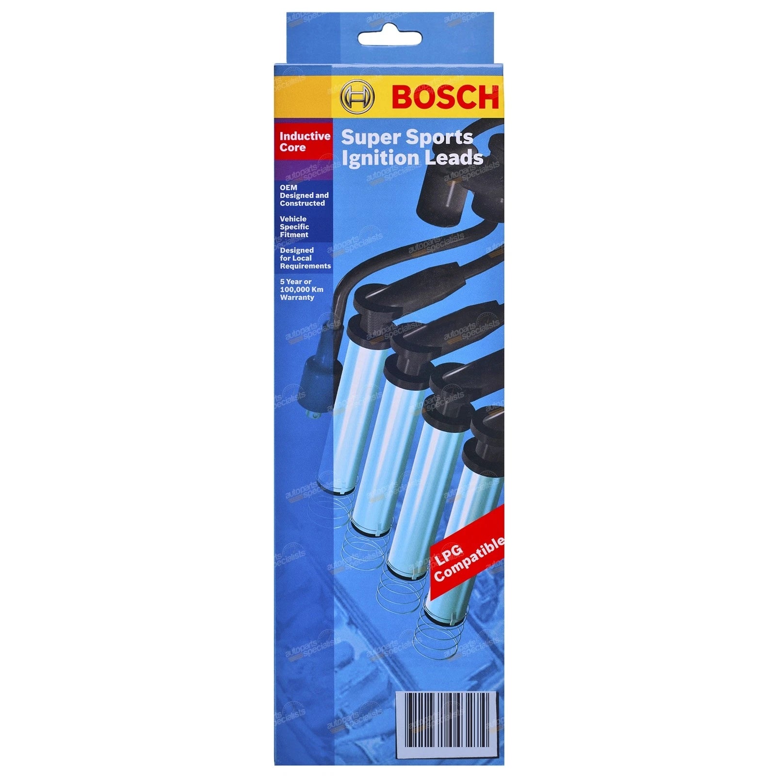 Spark Plug Leads for Bosch B4412i, Topgun TG4483 (Interchangeable)