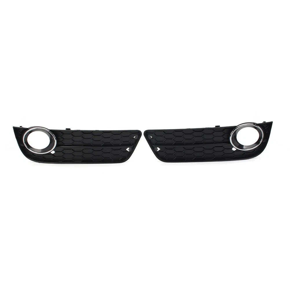 Pair ABS Front Bumper Fog Light Cover Grille for Audi A5 (2008–2011)