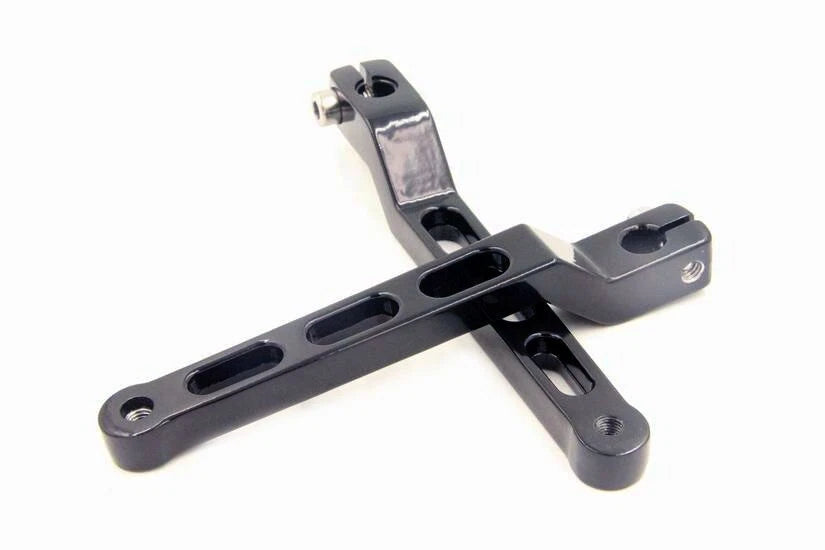 Black Heel/Toe Shift Levers for Harley Davidson Heritage Softail FLST (1986–Present)