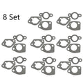 Set of 8 Carburetor Gasket Kit for Honda GX340 GX390 188F (11HP 13HP)