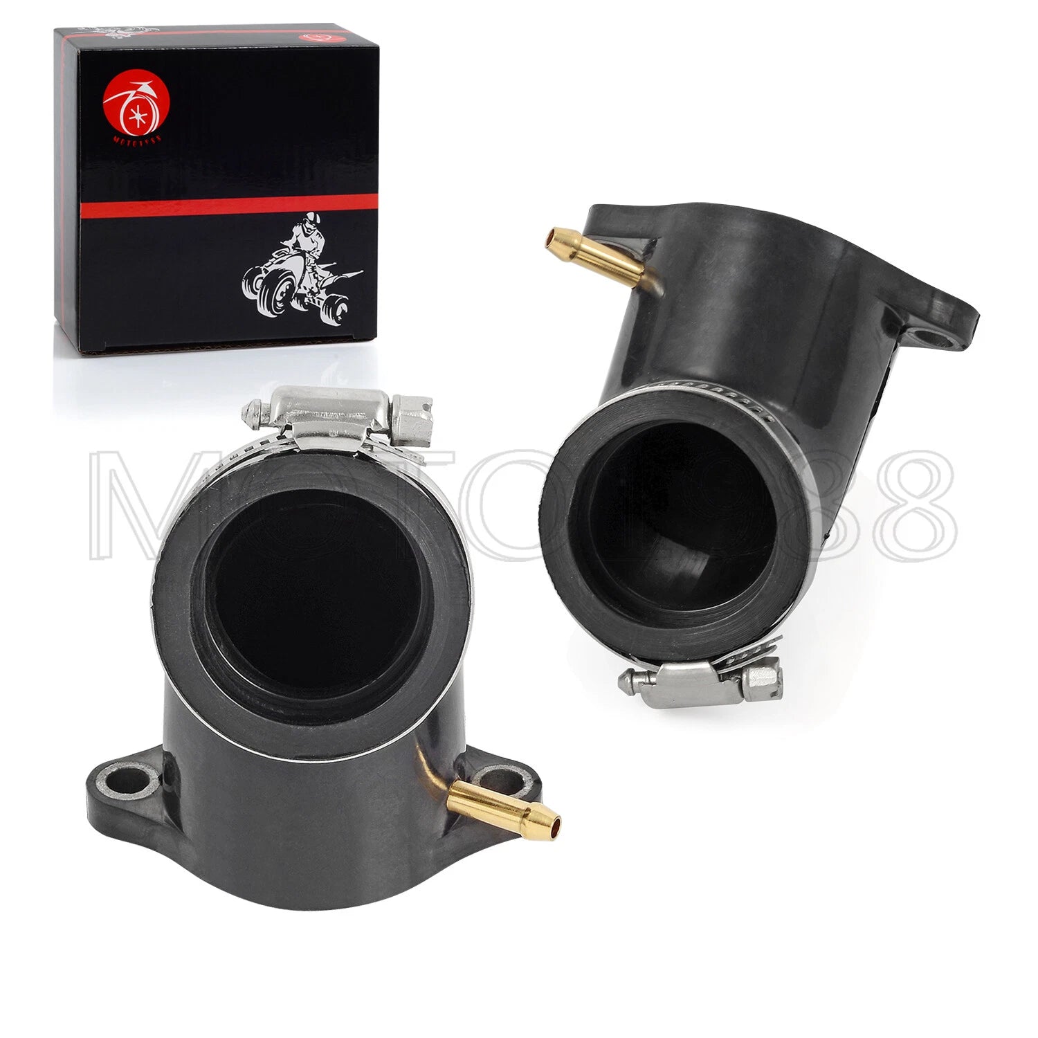 Carburetor Boot Holder Set for Kawasaki Prairie KVF650A KVF650B (2002–2003)