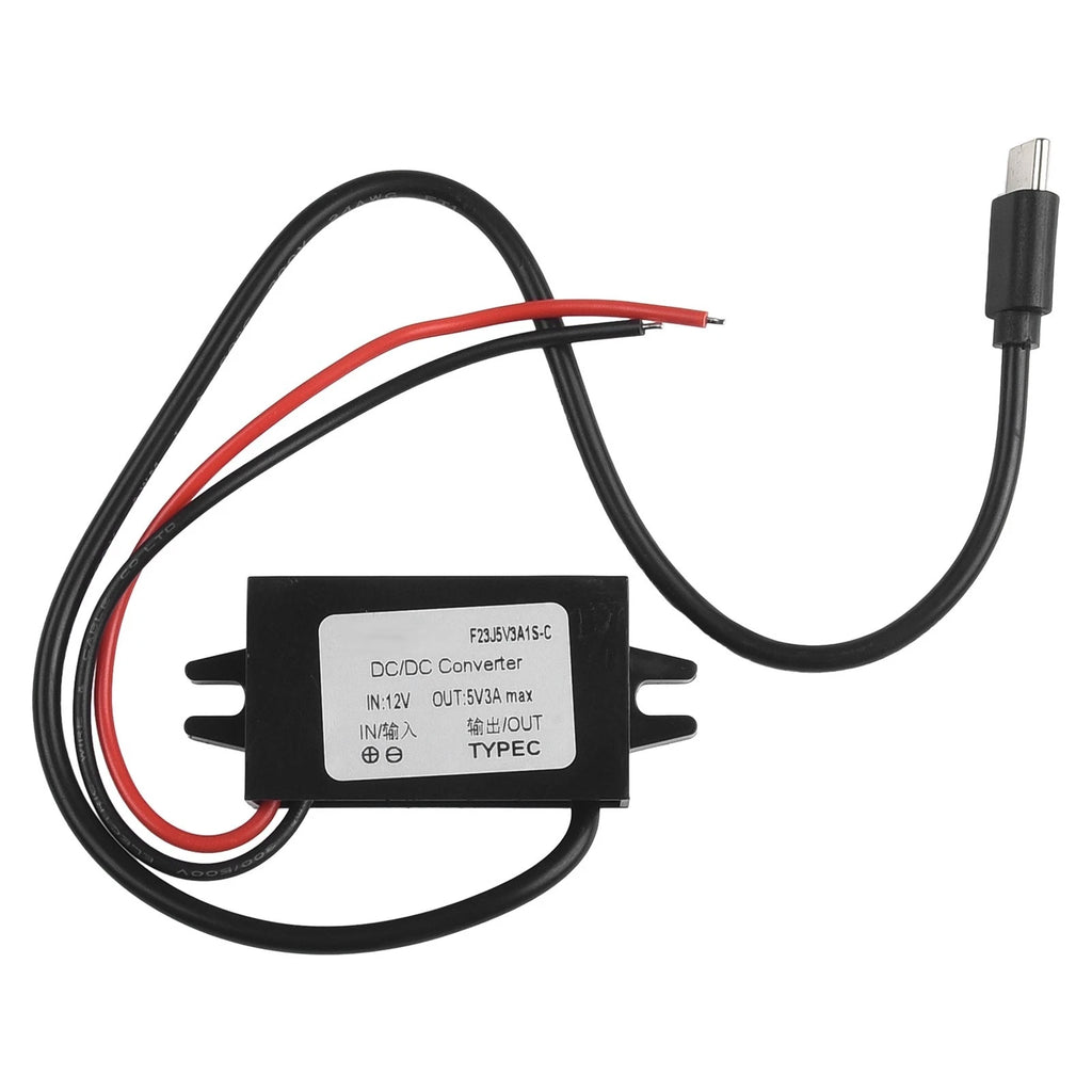 Step Down Module 12V to 5V 3A Type C USB C DC DC Converter
