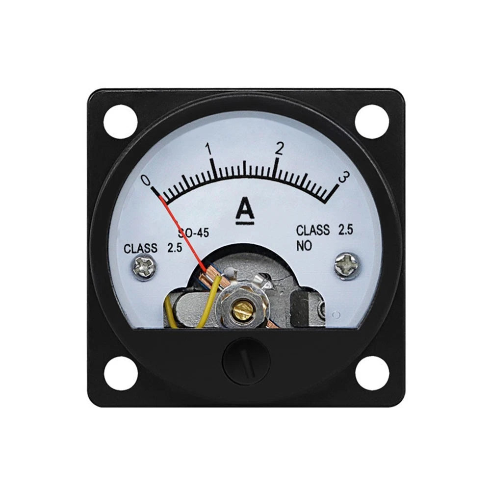 SO-45 DC Ammeter 3A Analog Panel Meter for Industrial Use