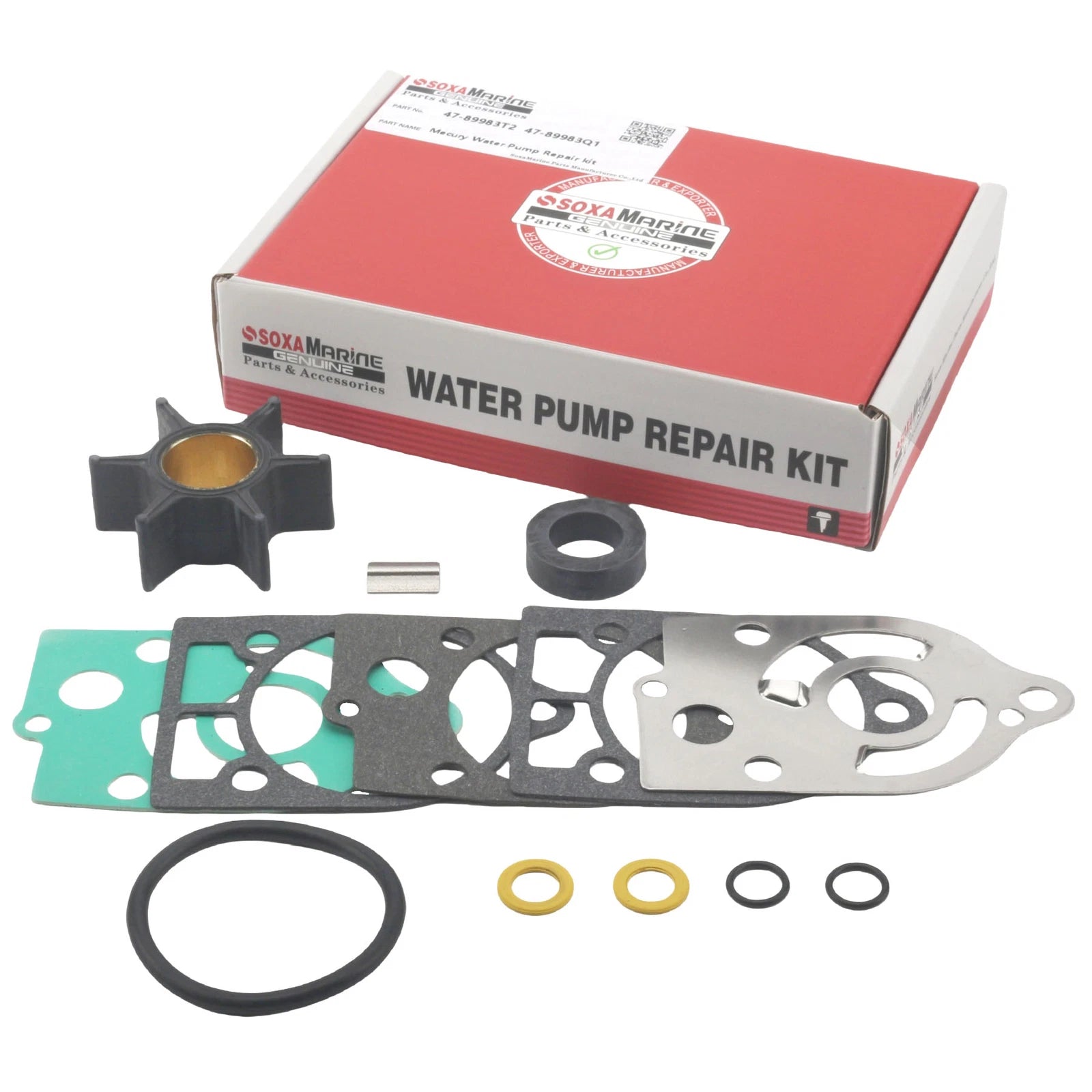 Outboard Water Pump Repair Kit for Mercury Mariner 35-70 HP
