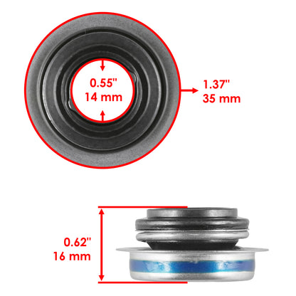 Mechanical Water Pump Seal for Yamaha SRX600 SRX600S SRX700 SRX700S (1998–2002)