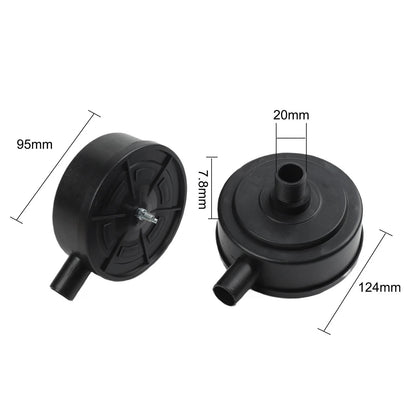 Air Compressor Muffler with Filter Cartridge for