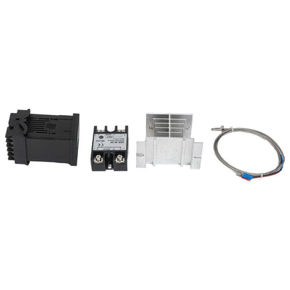 REX C100 PID Controller Set with Solid State Relay for Various Industries