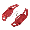 2pc Steering Wheel Shift Paddle Trim Cover for Audi A5/S5/SA5 (2016) Red