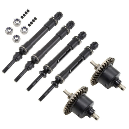 Drive Shafts + Gear Differential for Traxxas Slash 4x4 VXL (2010–2019)