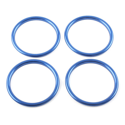 Set of 4 Air Condition Vent Outlet Inner Ring Trim for Audi A1 S1 8X (2010–2018) Blue