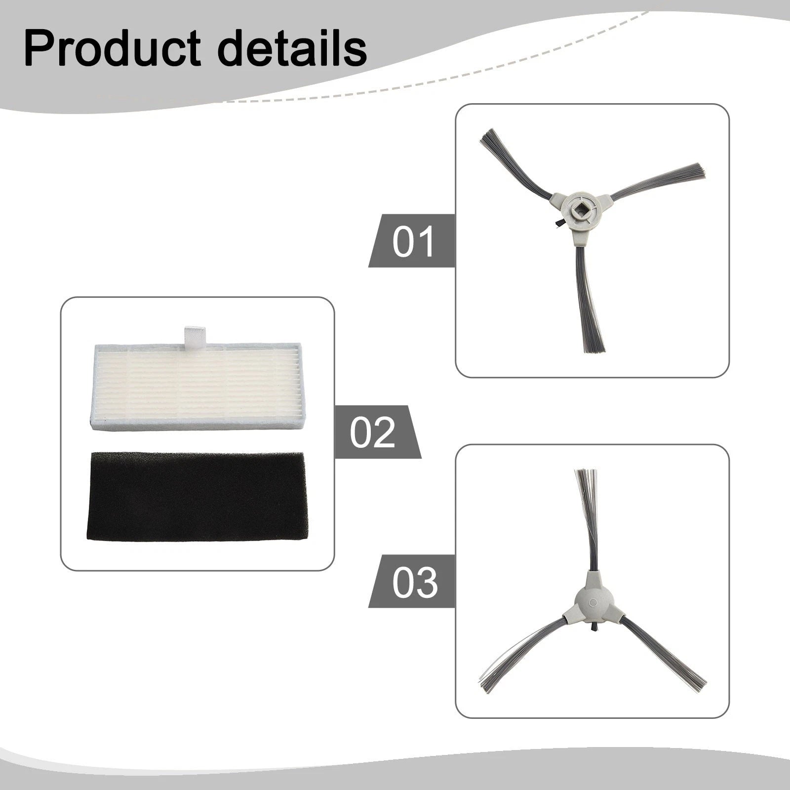 IHRVS1PRO-3BLK Dust Particle Capture Components for Easy Installation
