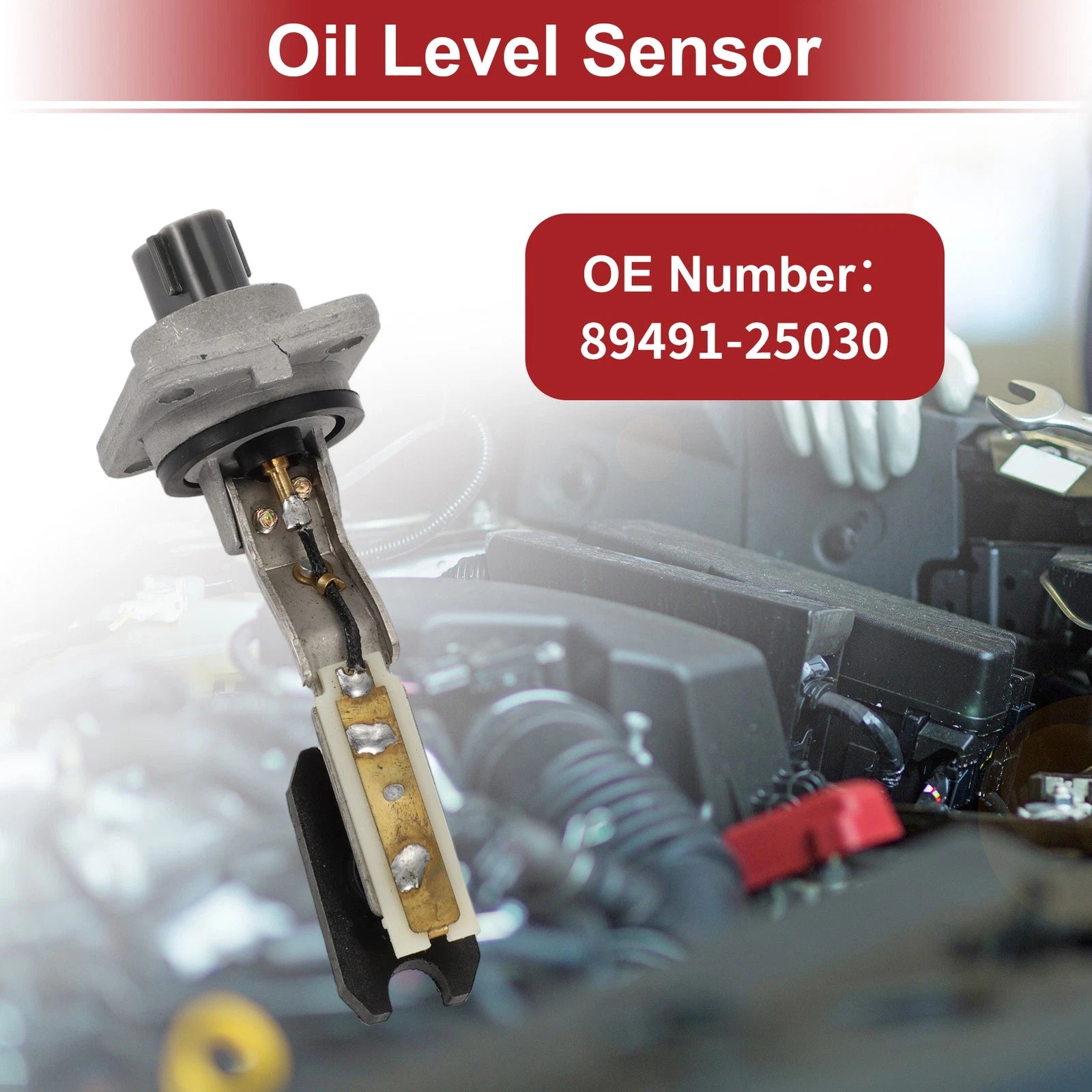 Engine Oil Level Sensor Replacement for Toyota Hiace 2TRFE (2006–2014)