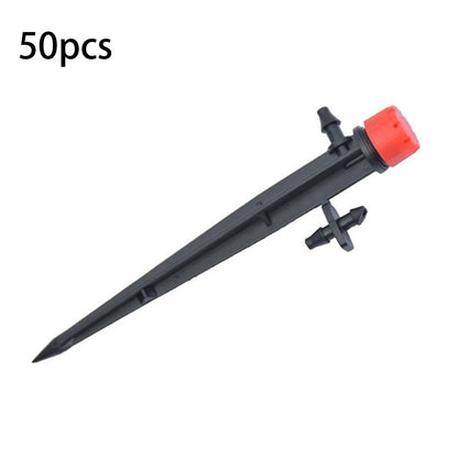 50Pack Adjustable Water Flow Drippers for Irrigation System