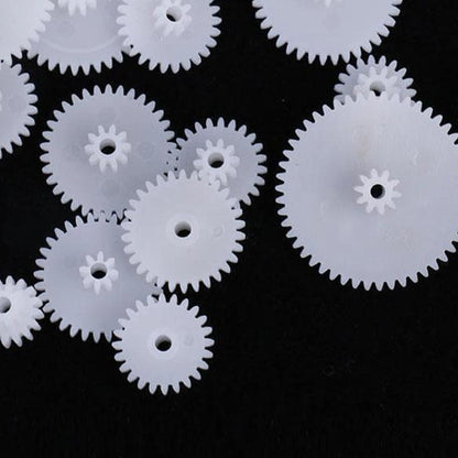 Double Gears for Model Reduction Gears (Plastic Stacked Teeth)