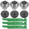 Deck Spindle with Pulley Blade Replacement for Bad Boy ZT Avenger 54in (2020–2024)
