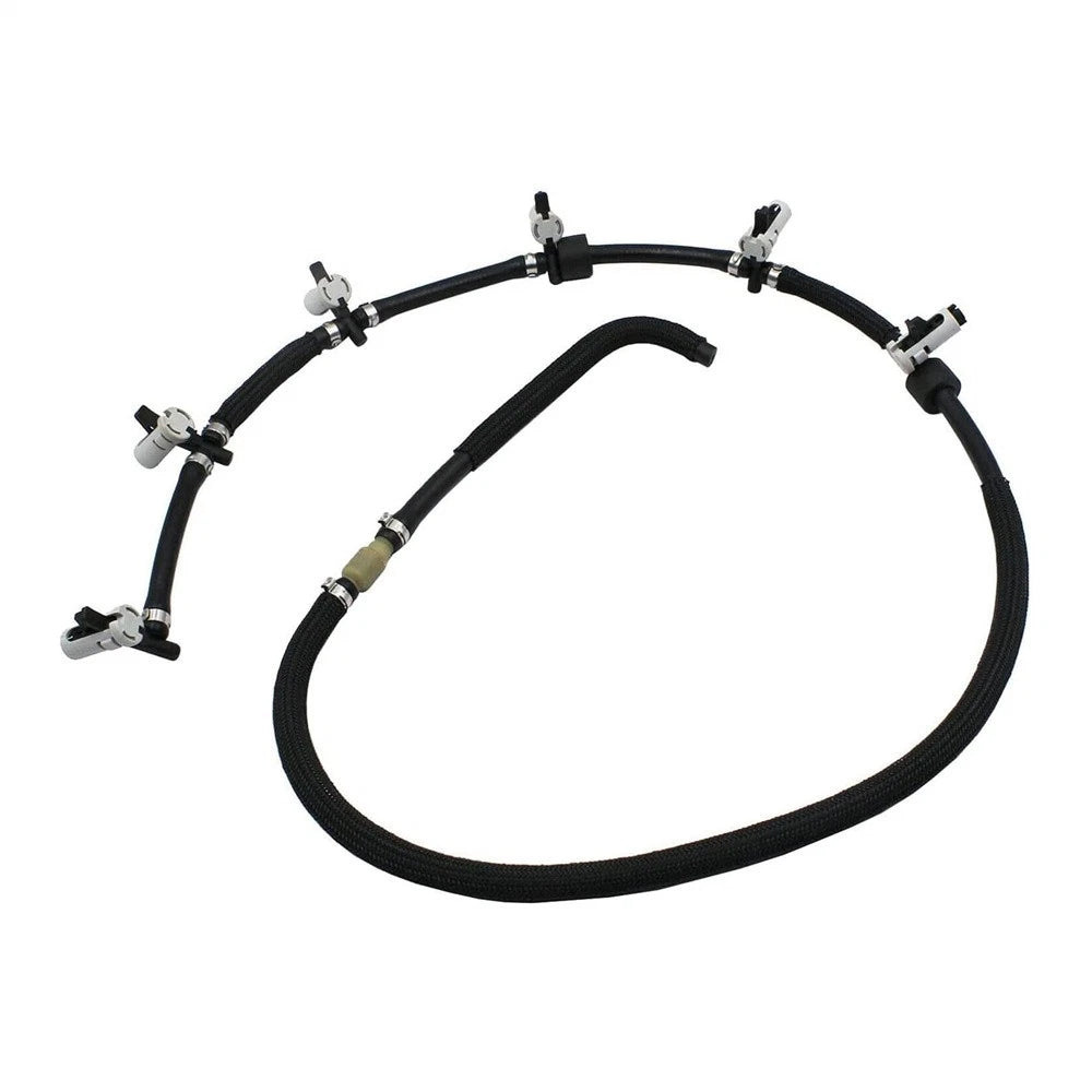 For BMW M57 3 5 6 7 X3 X5 Fuel return Line Hose Pipe Injector Hose Leak Line 1Pc