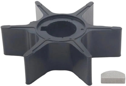 Water Pump Impeller with Key for Suzuki 2 Stroke 40-55 HP Outboard (17461-94700)