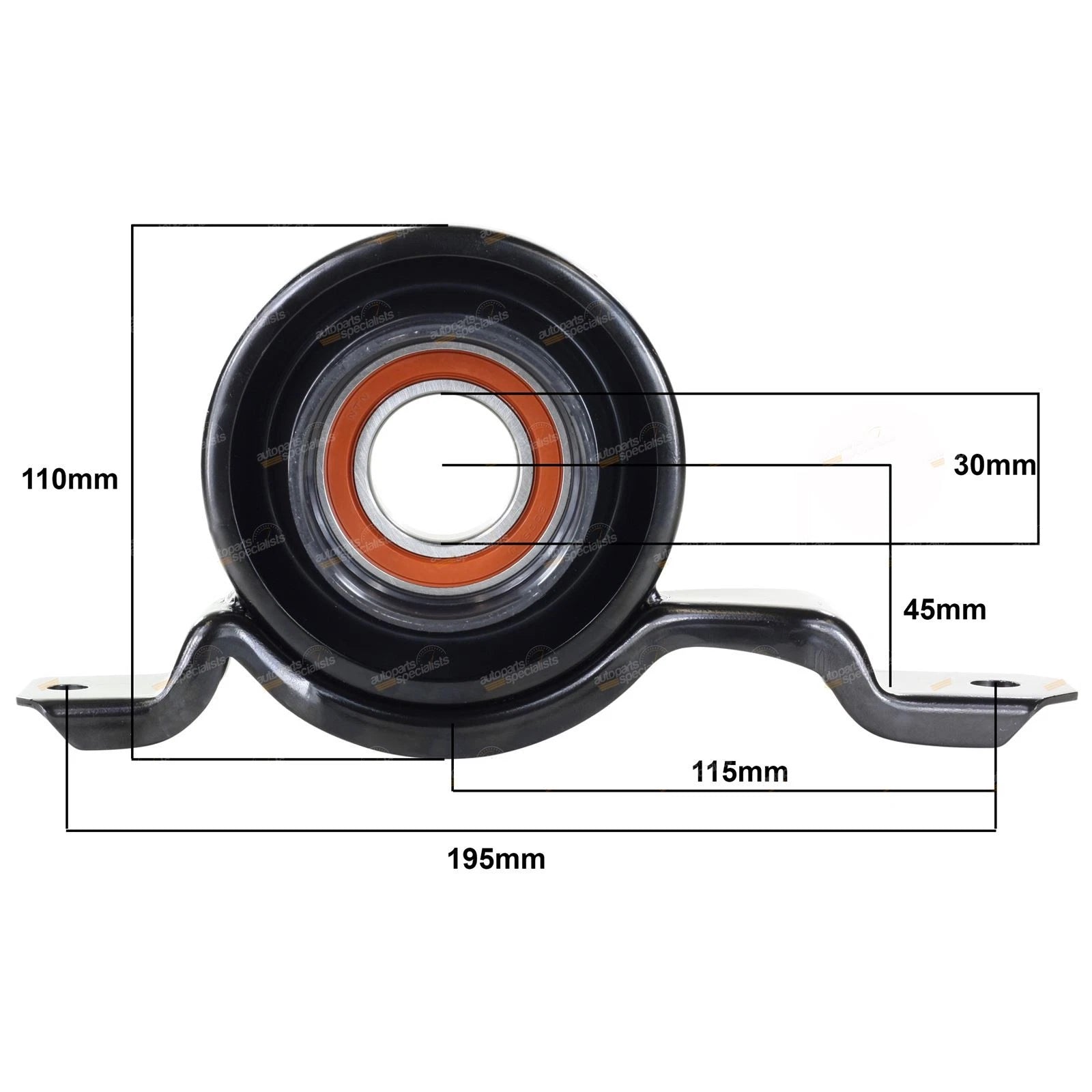 2 Driveshaft Couplings + Centre Bearings for Calais VX 3.8L Auto (2000–2002)