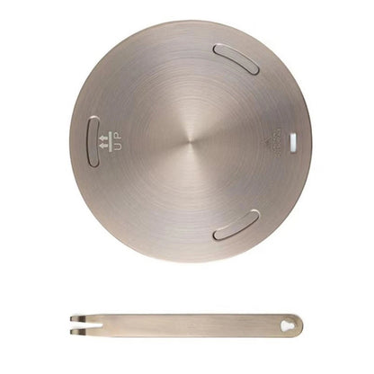 Set of 4 Stainless Steel Heat Diffusers for Induction Cooktop (16cm-28cm)