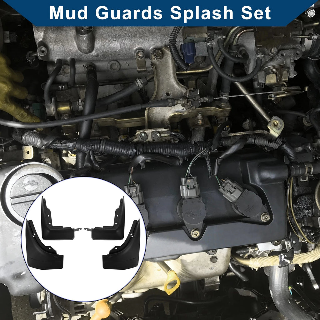 Mud Flaps Splash Guards 1 Set Mud Guards for Mercedes-Benz GLB (2020–2023)
