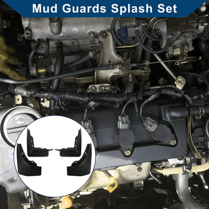 Mud Flaps Splash Guards 1 Set Mud Guards for Mercedes-Benz GLB (2020–2023)