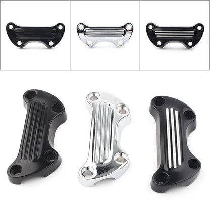 1" Handlebar Riser Top Clamp Cover for Harley Sportster Softail Dyna