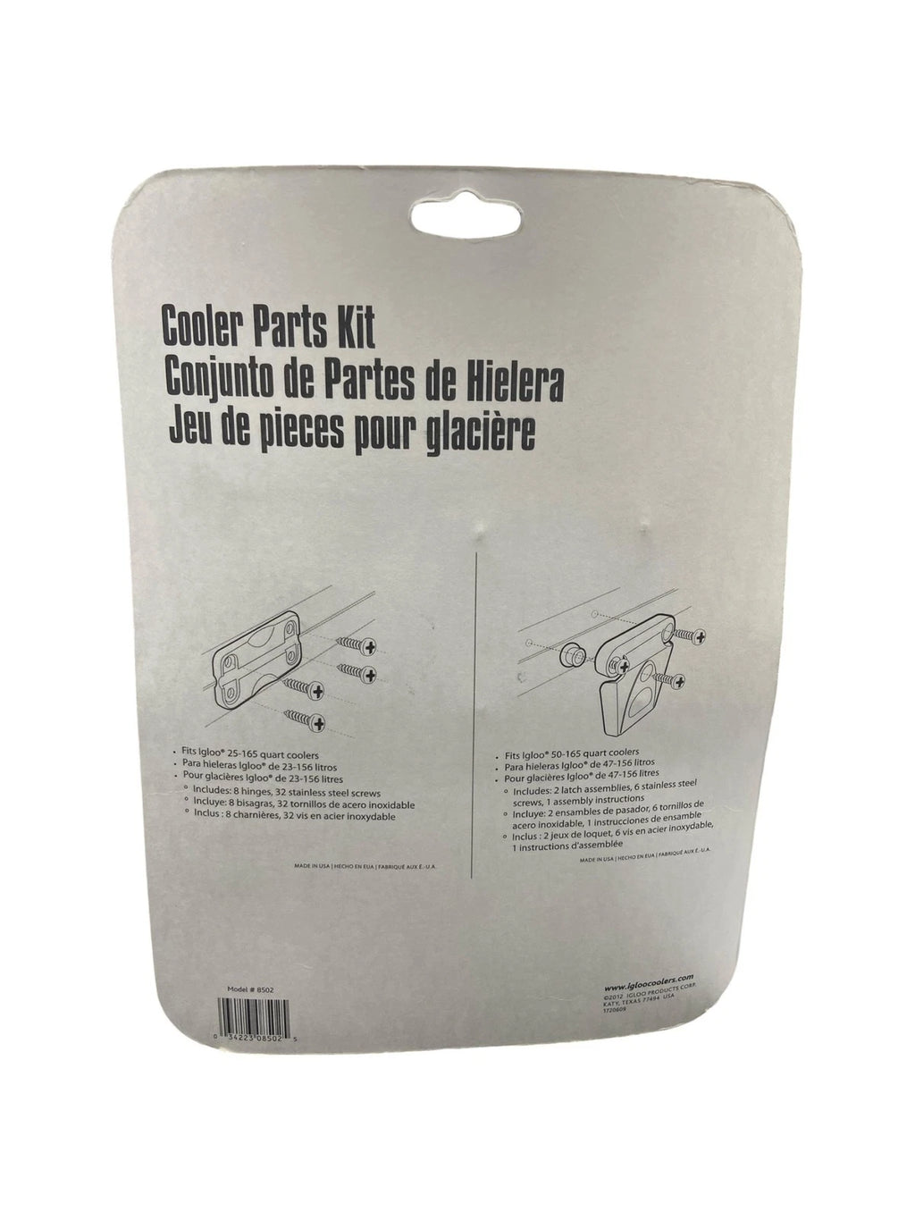 Cooler Parts Kit Latch for Igloo 8502 (OEM)