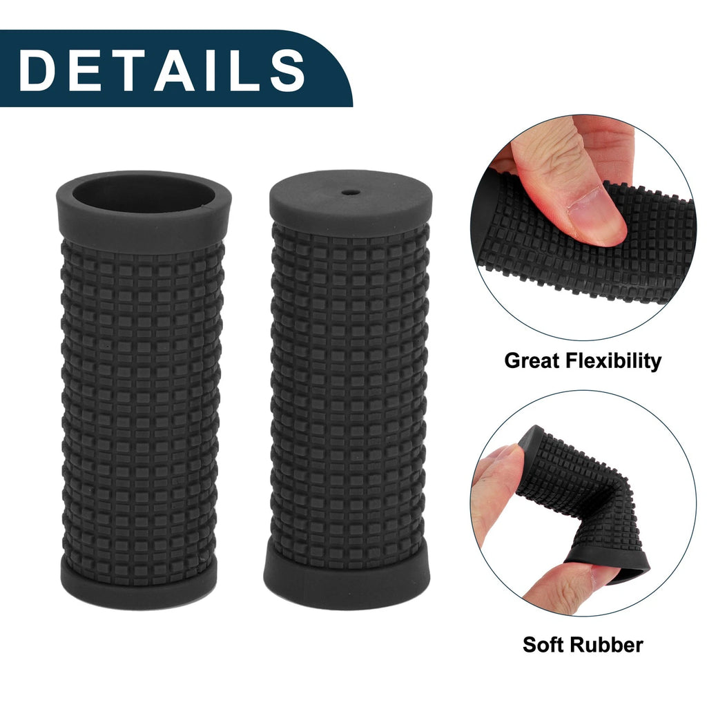 Handlebar Grip Covers 74mm Lightweight MTB End Grips Protector for Bike 1 Pair