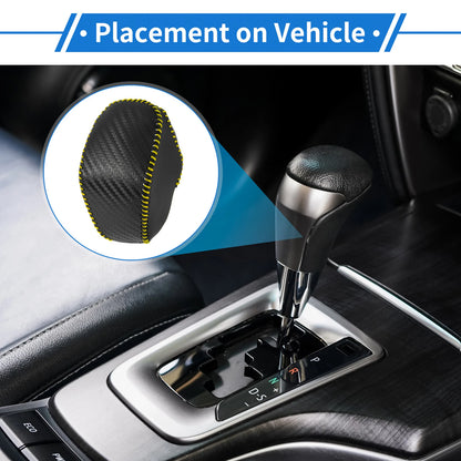 Carbon Fiber Gear Shift Knob Cover for Toyota RAV4 (2019–2024)