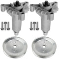 Deck Spindle and Pulley Replacement for Husqvarna CT130 LR110 LR12 (2008–2012)