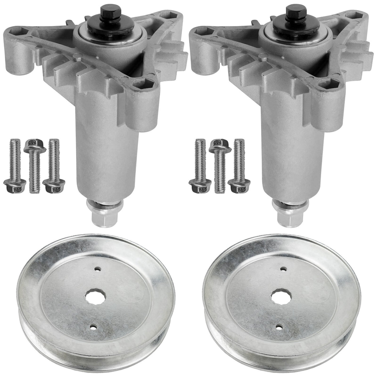 Deck Spindle and Pulley Replacement for Husqvarna CT130 LR110 LR12 (2008–2012)