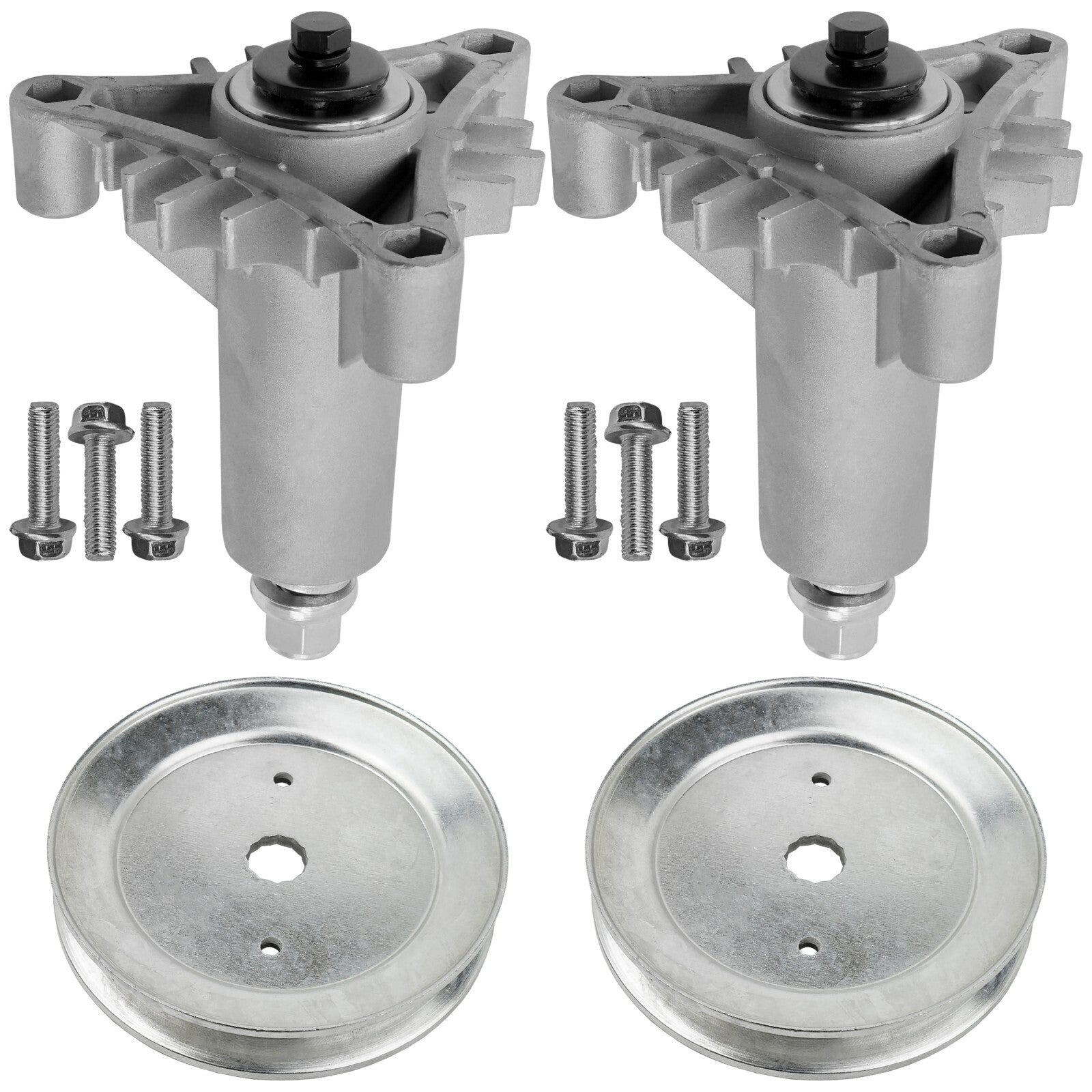 Deck Spindle and Pulley Replacement for Husqvarna CT130 LR110 LR12 (2008–2012)