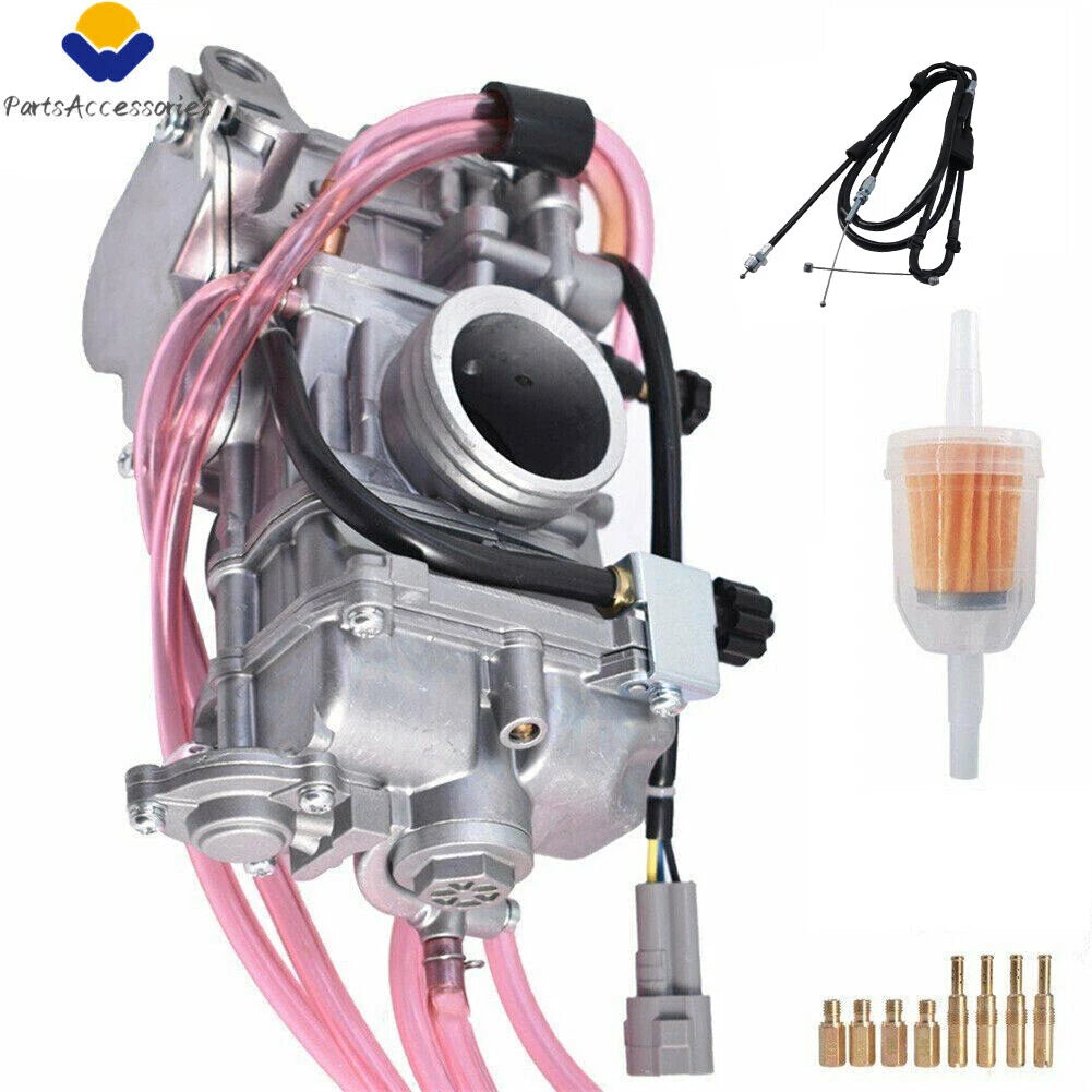 FCR38 Carburetor & Throttle Cable for Yamaha WR250F YZ250F (2001–2023) 5XC-14101-G0-00