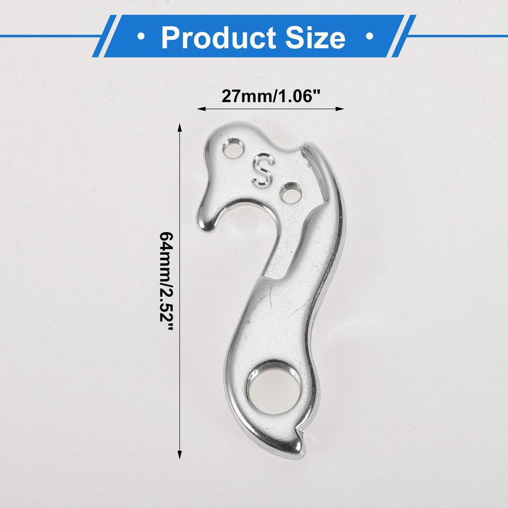 Rear Derailleur Hanger Aluminium Replacement for Bike (33) Tail Hook Type 33 (2.52–1.06)