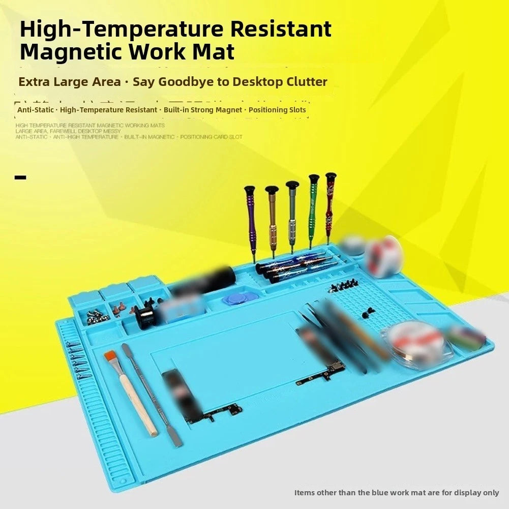 Antistatic Heat Insulating Work Mat 45x30cm for Mobile Phone Repair