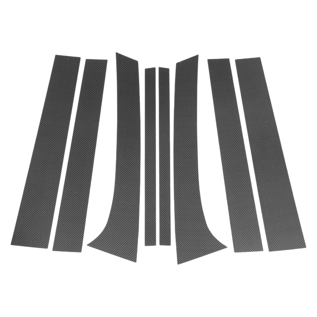 8 Pcs Pillar Window Trim Replacement for Chevy Trailblazer (2002–2009)