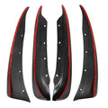 Mud Flaps Splash Guards for Chevrolet Corvette C6 (2005–2013) With Mount Kit