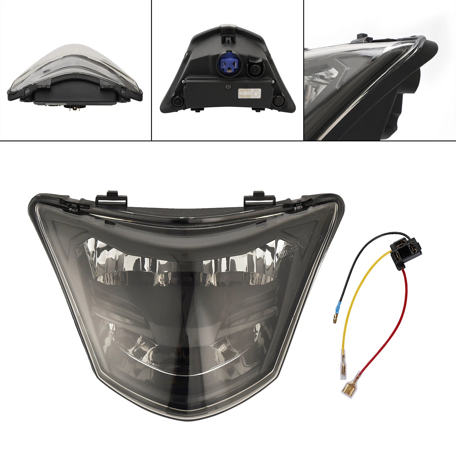 LED Headlight Grille Protector for Yamaha LC135 V1 (2010–2015)