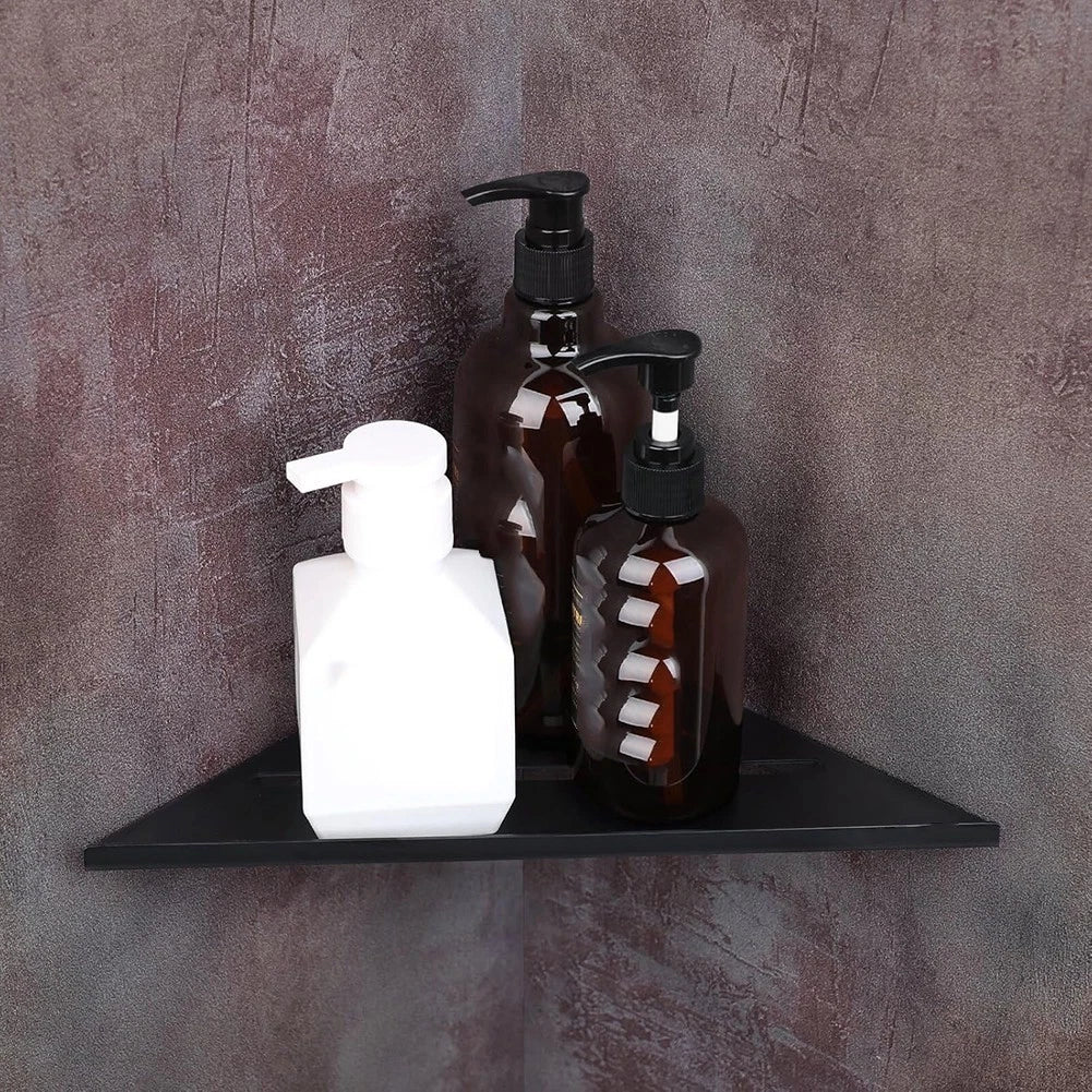2X Stainless Steel Corner Shelf for Bathroom Kitchen Shower Storage