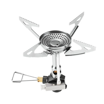 Portable Camping Stove 3320W Lightweight 99g with Stable 4 Leg Base
