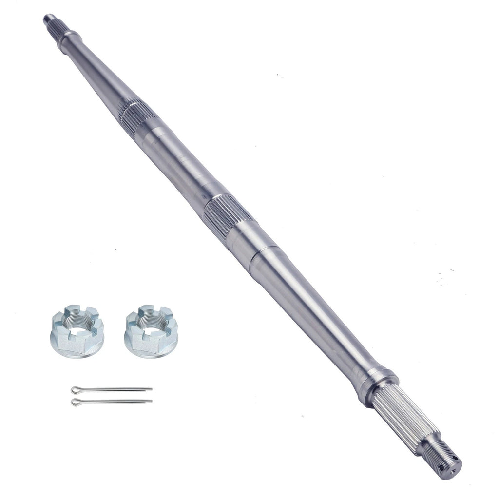 Rear Axle Shaft w/ Nuts for Honda TRX250R (1986–1989) 42310-HB9-000, 42310-HB9-770