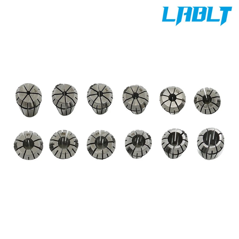 12PCS Spring Collet ER20 Set for CNC Milling Lathe Engraving Machine
