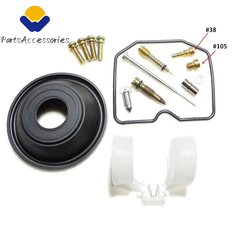 2X Carburetor Repair Kit #105 for Kawasaki ZZR250 (1990–2007)