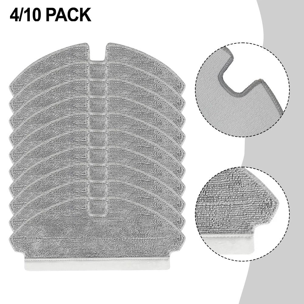 10 Pack Reusable Microfiber Mop Pads for ROPO Slim / Kewbily DL30 Pro