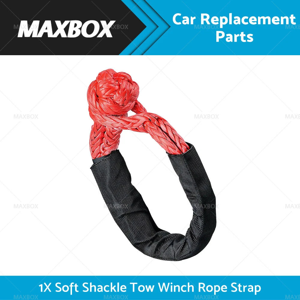Recovery Pulley Kit for Soft Shackle Winch Ropes (3/8, 1/2)
