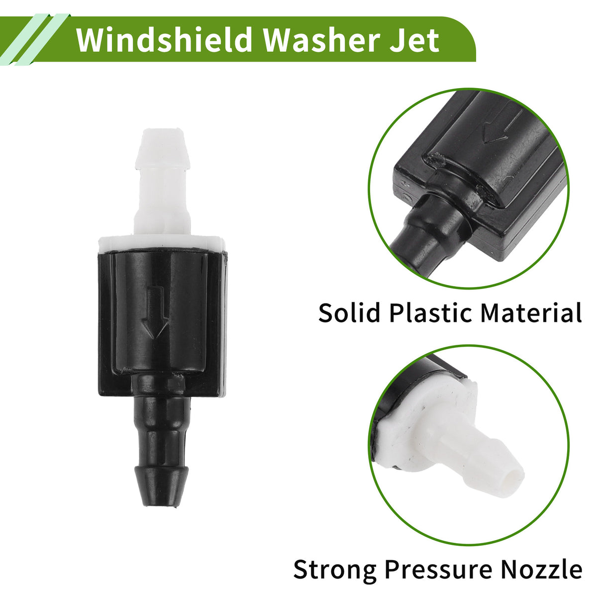 Windshield Washer Nozzle With Hose Connector for Lexus (2000–2005)
