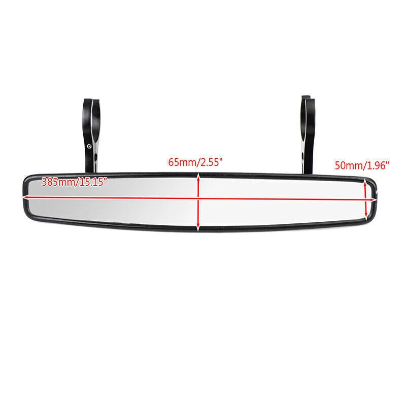 15" Rear View Mirror for Polaris RZR 800 S 900 S 1000 S XP 1000 Turbo