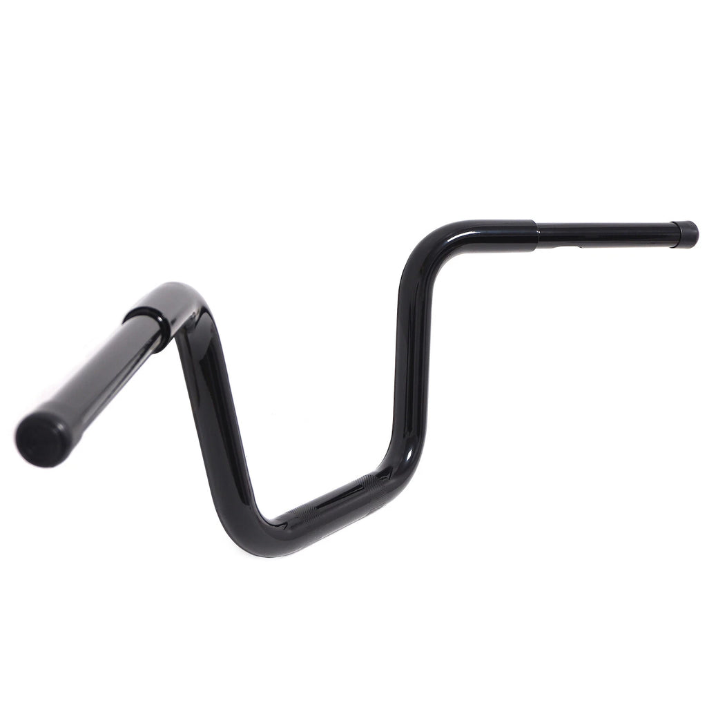 12" Black Fat Mini Ape Handlebar w/ Riser for Harley Softail (2018–2023)